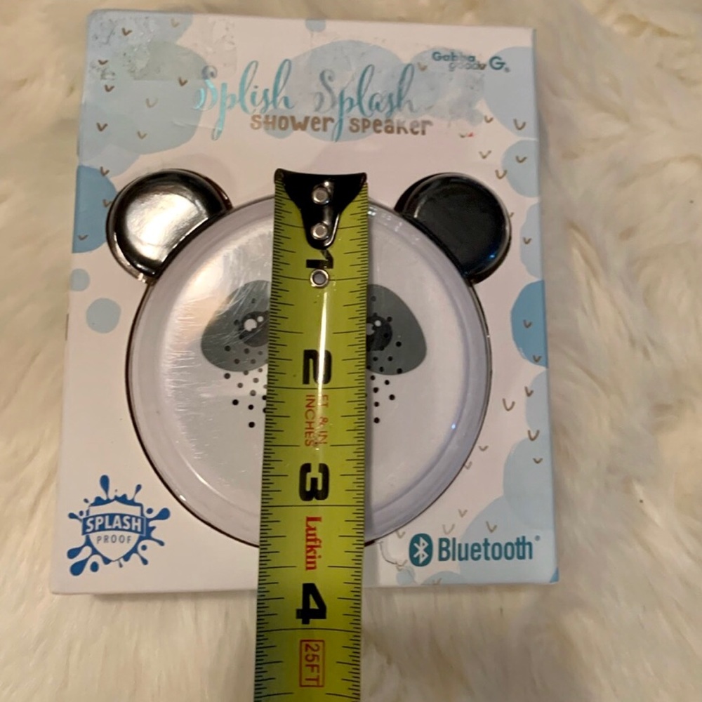 New Gabba Goode G PANDA Splish Splash Proof Shower SPEAKER Blue Tooth Portable - Picture 9 of 9